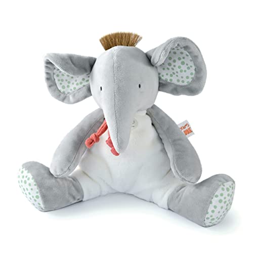 Peluche éléphant gris 30cm doudou doux bébé cadeau naissance DC4079