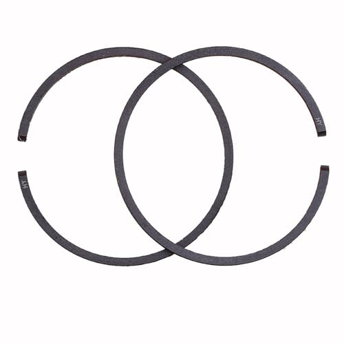 Clynex Anillo de pistón de 46mm, for 029 MS290 BR420 400 380 320 SR420 HOMELITE Super XL OLEO-Mac 251 350 446 746 950 EFCO 150 151 156 Anillo de pistón para maquinaria de jardinería(2 PCS)