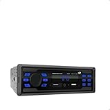 Rádio Automotivo, MP3 Player, Bluetooth / 2 USB/FM - Preto, Aux, Controle Remoto
