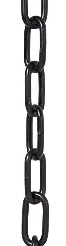 Image of B&P Lamp Satin Black Finish 0 Gauge Heavy Duty Chain