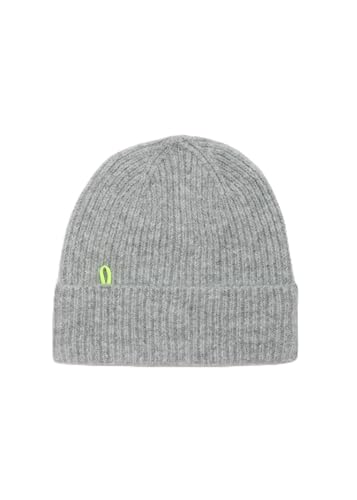 Bonnet Kago Grey Mel Homme en maille premium gris chiné élégant