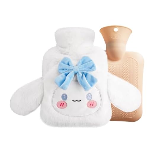 Aresvrgo Bolsa de Agua Caliente NiñOs,Mini Bolsa de Agua Caliente de Silicona de 500 Ml,Bolsa de Agua Caliente para Calentadores de Manos y Pies,Bonito Regalo para NiñOs,Familiares y Amigos