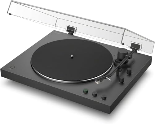 Image of Sony PS-LX3BT Belt Drive Turntable Vinyl Bluetooth Record Player w Axiom 27-Month Device Care Program