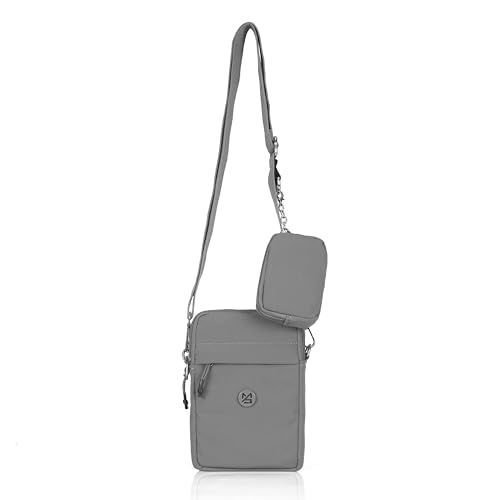 Image of BAG IN Small Crossbody Bag for Women with Detachable Pouch - Multi-Color Travel Shoulder Bag, Light weight Phone Purse with Adjustable Strap