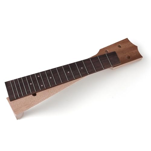 Touche pour ukulélé en bois noble et son manche de remplacement pour luthier - 5