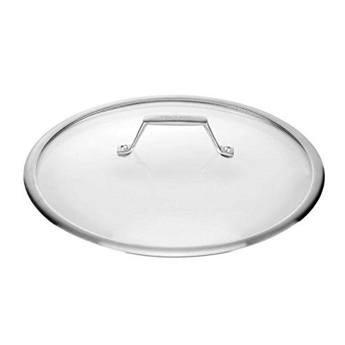 Techef - Onyx Collection, 12" Nonstick Flat Bottom Wok/Stir-Fry Pan With Glass Lid, Pfoa Free, Dishwasher And Oven Safe, Made In Korea #TOP3