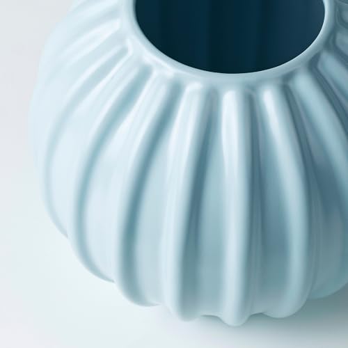 Vase bleu clair SKOGSTUNDRA petit soliflore design 15cm