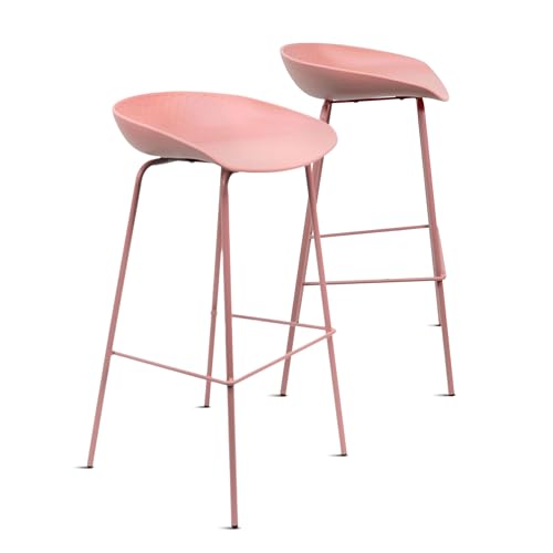 THE SECRET HOME: Pack de 2 Taburetes Altos