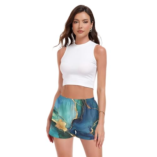 Short de pyjama femme respirant à taille élastique pour un confort quotidien