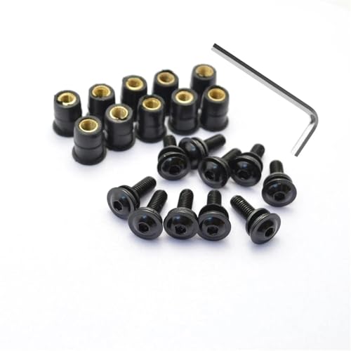 Tornillos parabrisas de acero inoxidable que resisten la vibración en moto