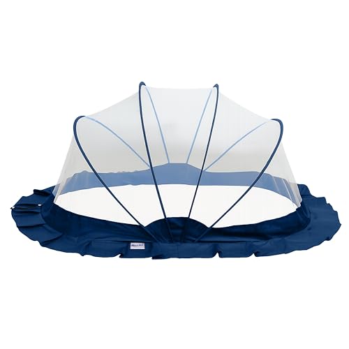 Image of Weird Wolf Foldable Baby Mosquito Net, Bottomless Net for Infants, for Safe & Easy Use | 107 x 74 x 55 cms Mosquito Net for Baby, Toddlers & Infant (0-36 Months)