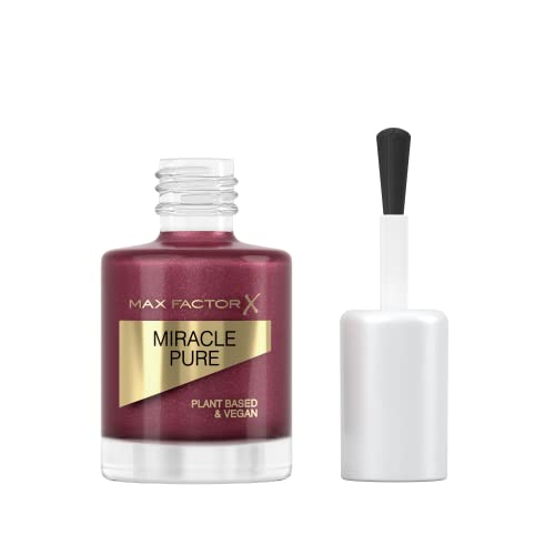 Max Factor, Miracle Pure Nail Polish, Laca de uñas Tono 373 Regal Garnet,12 mL