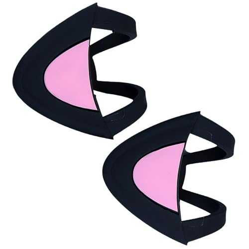 Cat Ear Headphones for Headphones Gaming Headsets Attachment Stereo Headsets Decoration Earphone Cats Ear Muffs Decorative Headphone Attachments