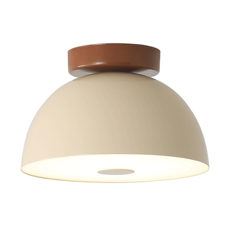 Plafonnier encastré LED rétro crème variable pour salon et chambre