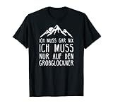 Großglockner I Berg Kärnten Motiv für Wanderer T-Shirt