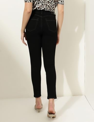 Image of Marks & Spencer Women's Western Casual Pants (T57 /6012K Black 24)