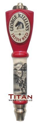 Killian's Irish Red Ceramic Beer Tap Handle