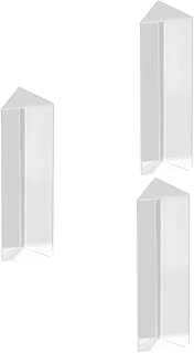 TEHAUX 3 Pçs Óculos De Tiro Vidro De Janela Vidro Cristal Óptico Dispersão Prisma Cubo De Vidro Óptico Cubo De Lente Cubo Óptico Acessórios De Fotografia Bombas Bombas Fotografia Sol