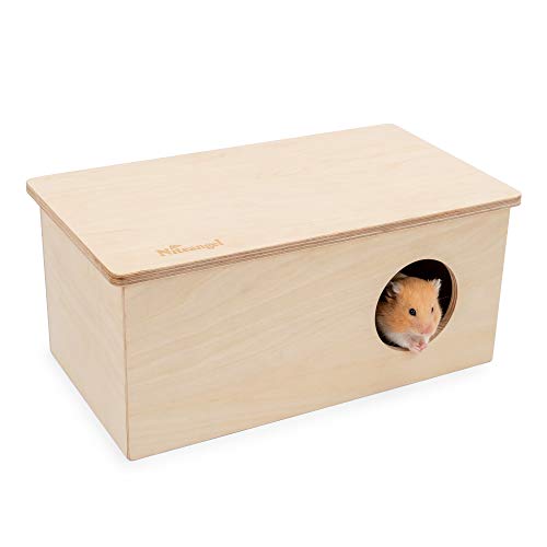 Niteangel Hamster Chamber Hideout & Accessories - Hamster Woodland House & Habitats Decor