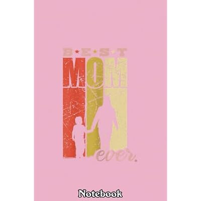 Womens Best Mom Ever Mom with child mother and son Notebook