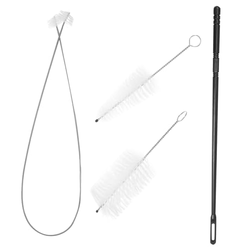 ifundom Trumpet Cleaning Kit Complete Flute Cleaning Swab Trombone Brush Set 1 Set for Instrument Care