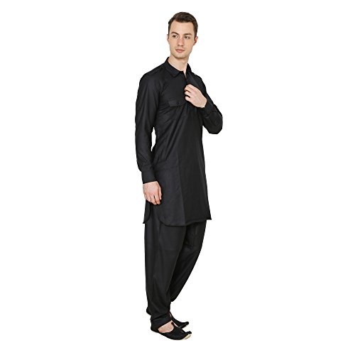 Image of Royal Kurta Men's Cotton Pathani Suit