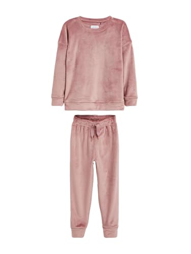 NEXT Niñas Conjunto cómodo de Velour Rosa 4 Años