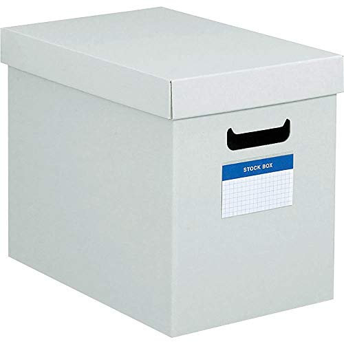 コクヨ ストックボックス フタ付き 高さ272×背幅200mm フ-SB982M 【まとめ買い3個セット】