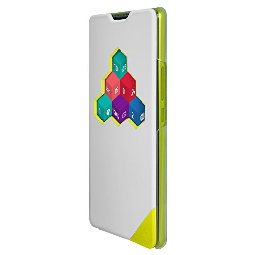 Wiko Wicube Custodia Protettiva E Interattiva Per Robby 3G Bianco - 2