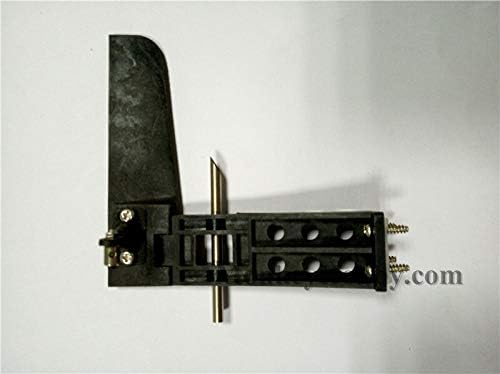Hockus Accesorios Volantex Racent 798-1 Vector 80 RC Boat Parts P7980106 Timón Piezas de plástico Conjunto completo para Vector 70, Vector 80