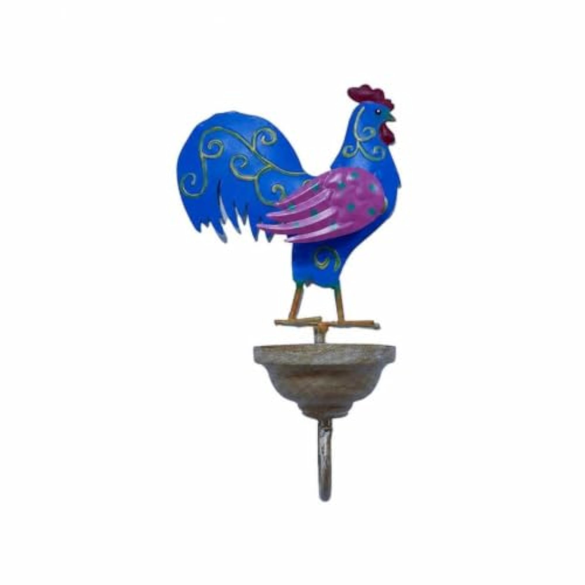 Rustic Chicken Wall Sconce, Decorative Cutout Silhouette