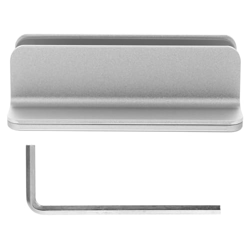 Soporte Vertical para Laptop de Aleación de Aluminio Plata miniatura 1