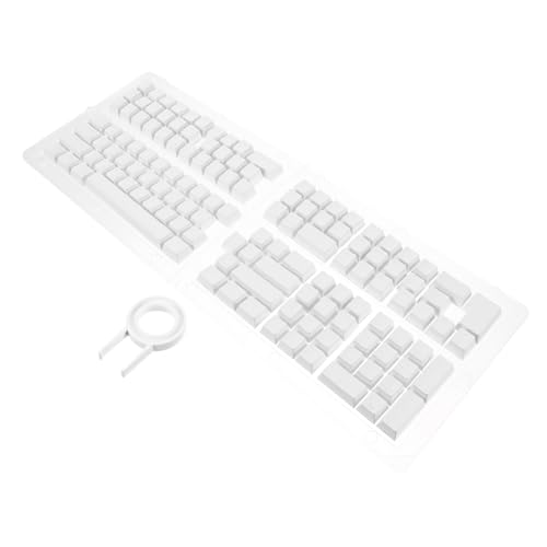 Teclados Gaming Inalambricos Blancos Marca UKCOCO