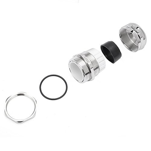 Conector prensaestopas PG25 metal impermeable con contratuerca Aexit 3 uds 3