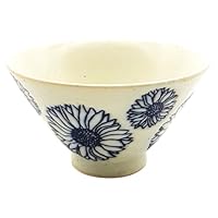 Amazon｜波佐見焼 飯碗 お茶碗 ご飯茶碗 花 赤 11cm サンフラワー 勲山