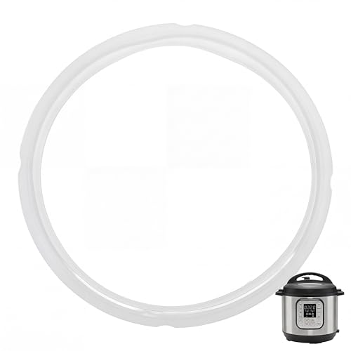 TEHAUX Pressure Cooker Gasket Replacement 9.25 inch Silicone Sealing Ring for Electric Pressure Cooker Heat-Resistant Wear-Resistant Seal Easy Install Accessories