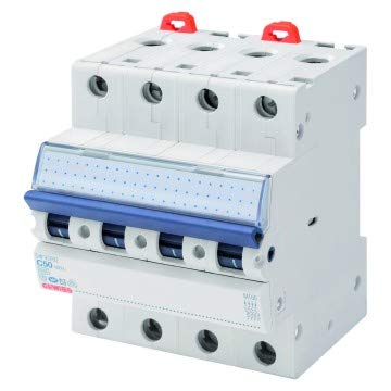Magnetotermico MT6 4 pôles C40 Gewiss disjoncteur tétrapolaire 6Ka 4 mod