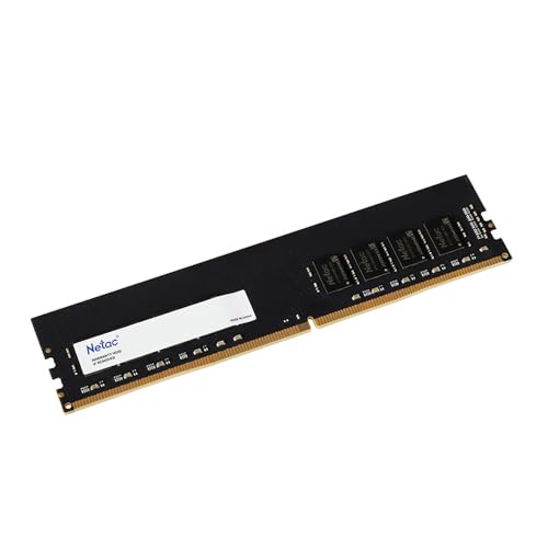 Image of Netac Basic DDR4 8GB 3200MHz Desktop RAM | CL16 PC4-25600 288-Pin UDIMM | 1.35V Non-ECC Unbuffered PC Memory Upgrade for Desktop Computers | 3 Years Warranty