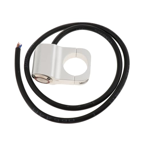 Interrupteur phare moto guidon etanche avec commande klaxon