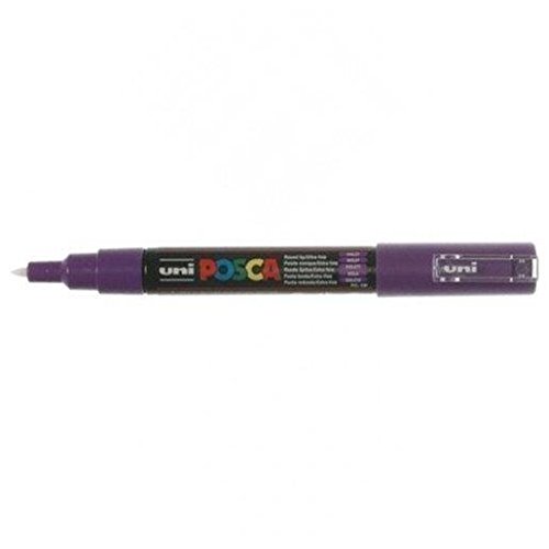 ポスカマーカーPOSCA PC-1M 12色 極細マーカーセット×10パック♫ ポスカ 極細 12色セット PC1M12C 水性マーカー 三菱鉛筆（uni