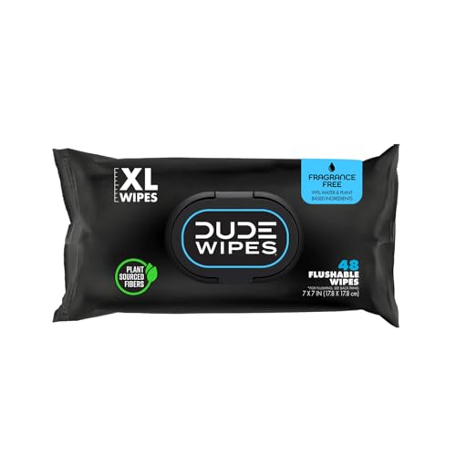 DUDE Wipes - Flushable Wipes Stocking Stuffers - 1...