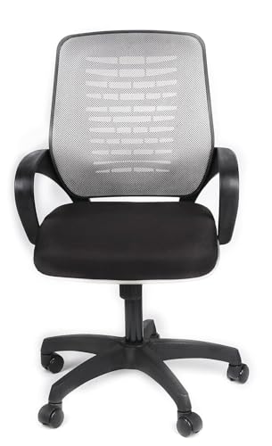 Image of NGFC Ergonomic Office Chair, Black Faux Leather, Classic Style, Adjustable Backrest with Swivel, High Back Executive Desk Chair for Home, Office,