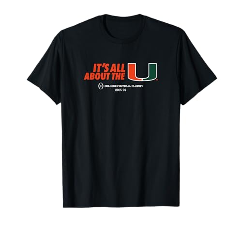 Miami Hurricanes 2025 College Football Playoff The U T-Shirt