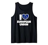 Photo Gallery i love european union con bandiera e cuore canotta Photo Gallery i love european union con bandiera e cuore canotta