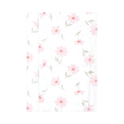 Luvable Friends Hudson Baby Flannel Burp Cloths 7pk, Sweet Honeycomb Pink2