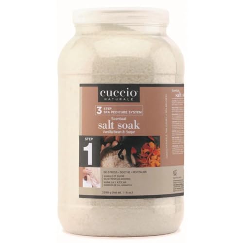 Cuccio Naturale Scentual Salt Soak 116 oz – Vanilla Bean