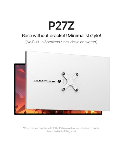 Image of P27Z 27'' 5K Glossy Monitor, Dual Mode Monitor UHD 180Hz / FHD 2K 330Hz, IPS Panel, 10-Bit Color, 99% sRGB, 98% DCI-P3, 218PPI, HDR, 1ms, 1500:1 (Minimalist - Without Stand)