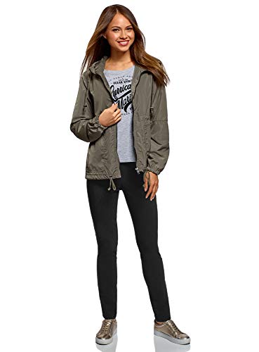 Oodji Ultra Donna Pantaloni Stretti con Elastico