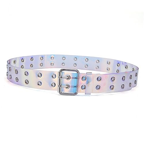 NOLITOY 2pcs Leather Belt for Men and Women Stylish Air Hole Jeans Belt Colorful Minimalist Design Suitable for Casual Wear2