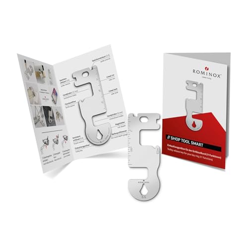 Gift Item: ROMINOX Shop Tool // Smart, 11 Functions, Keytool Key Ring, Shopping Trolley Remover